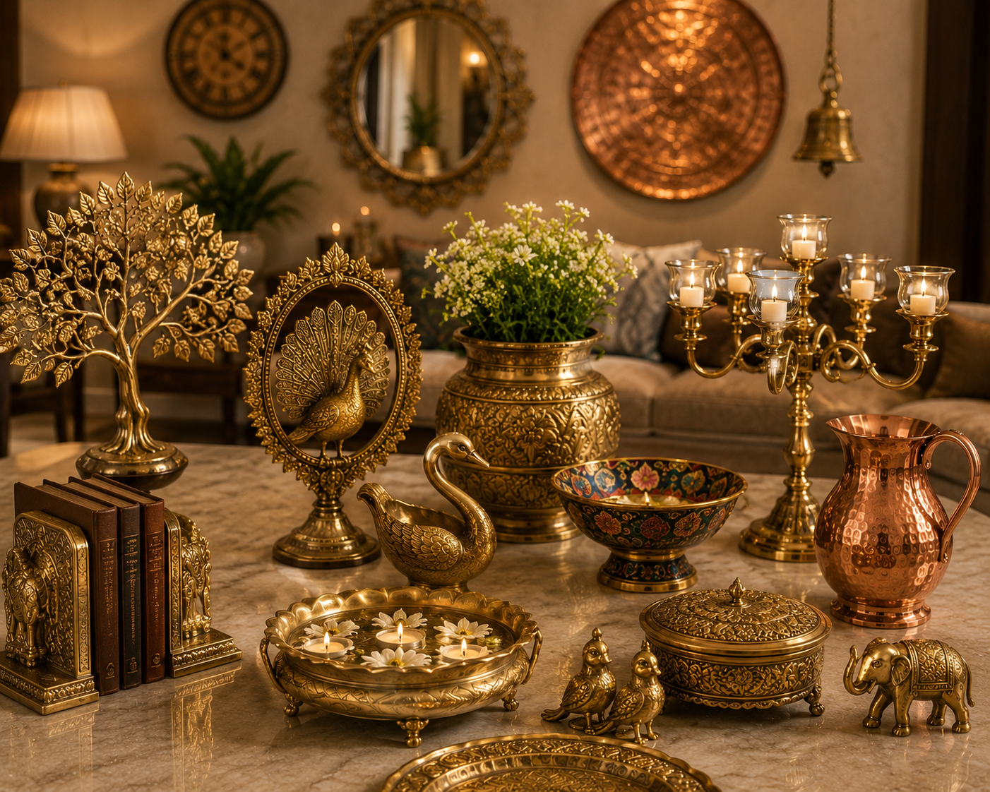Brass Home Decor
