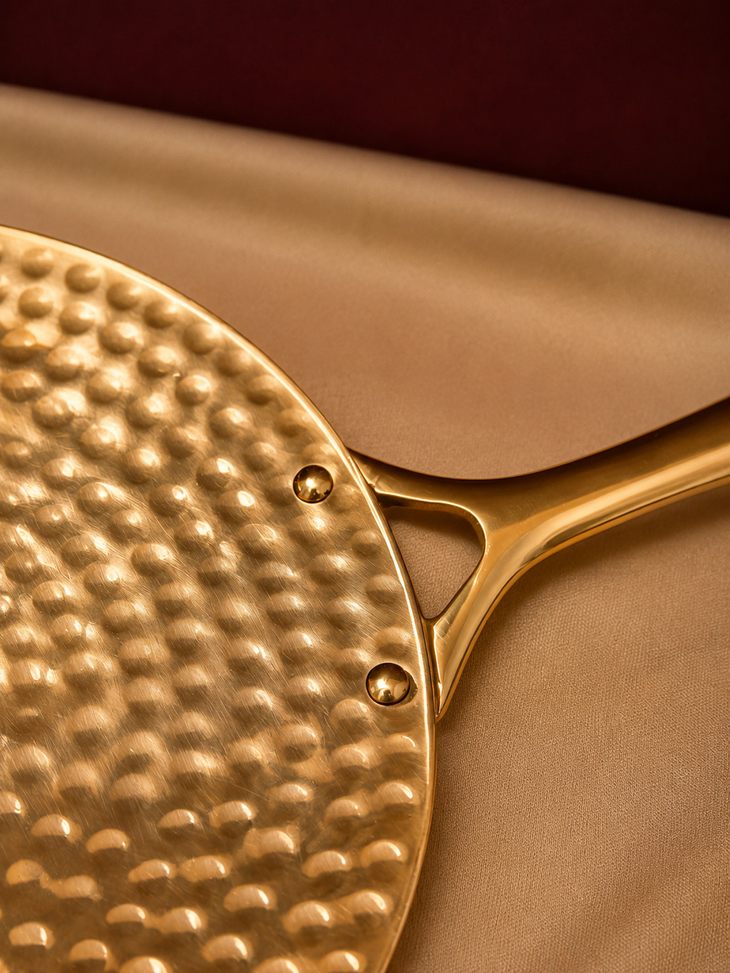 Hammered Pure Brass Roti Tawa