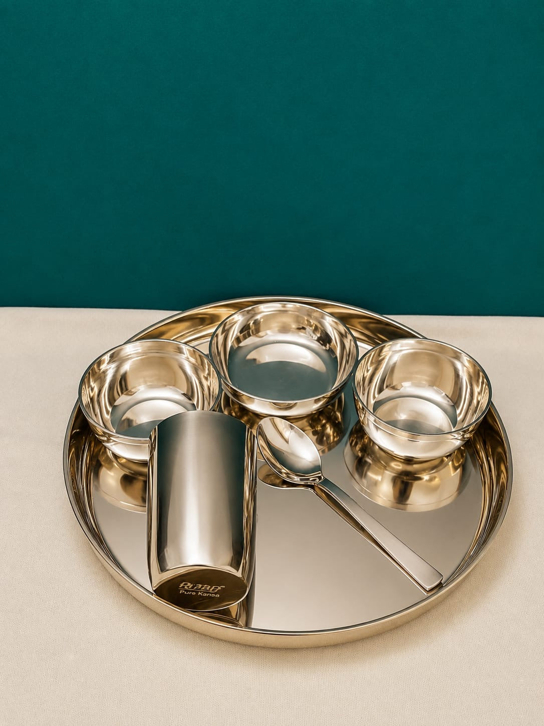 Pure Bronze Traditional Dining Set