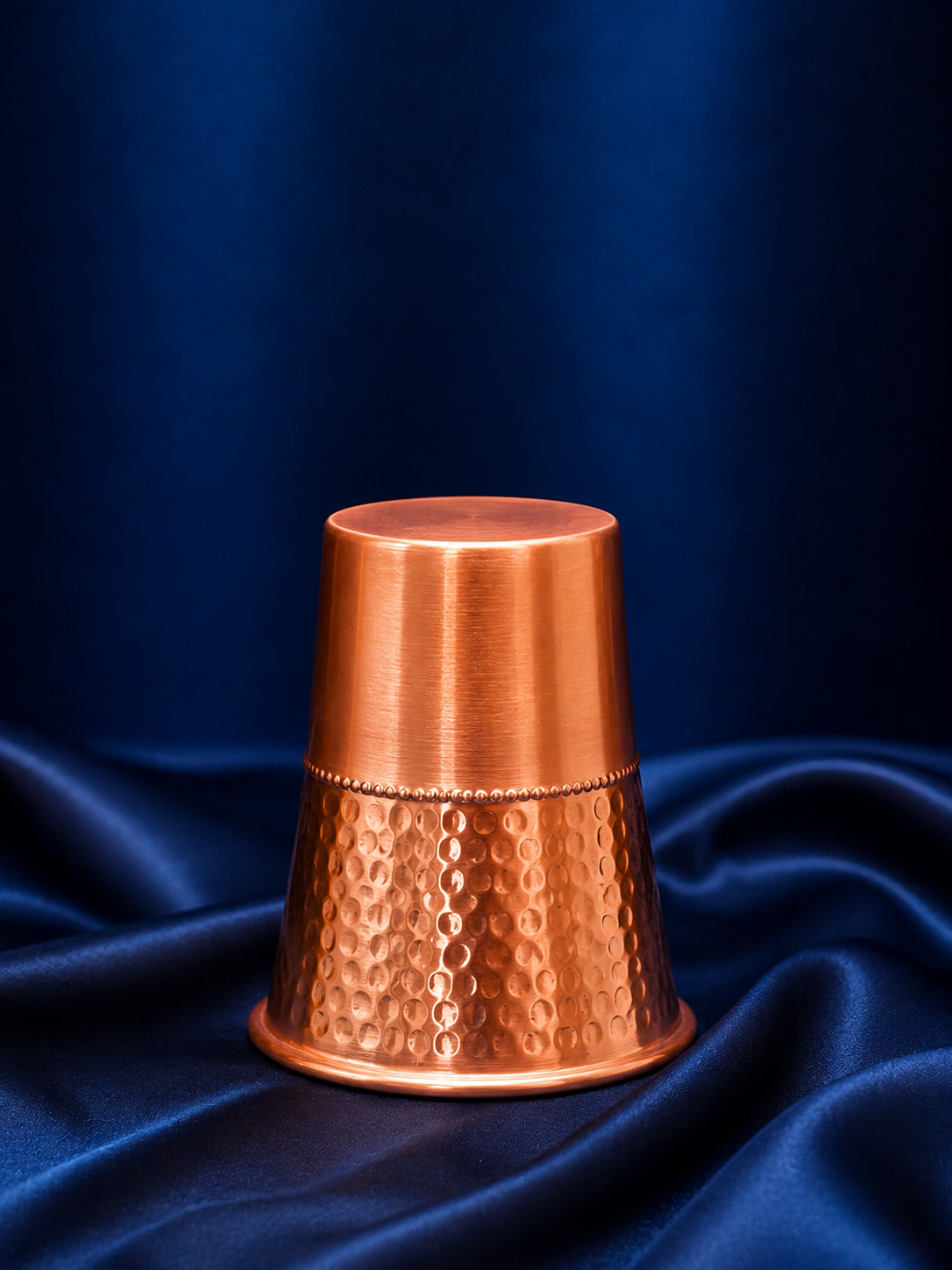 Pure Copper Water Pot & Glass Set