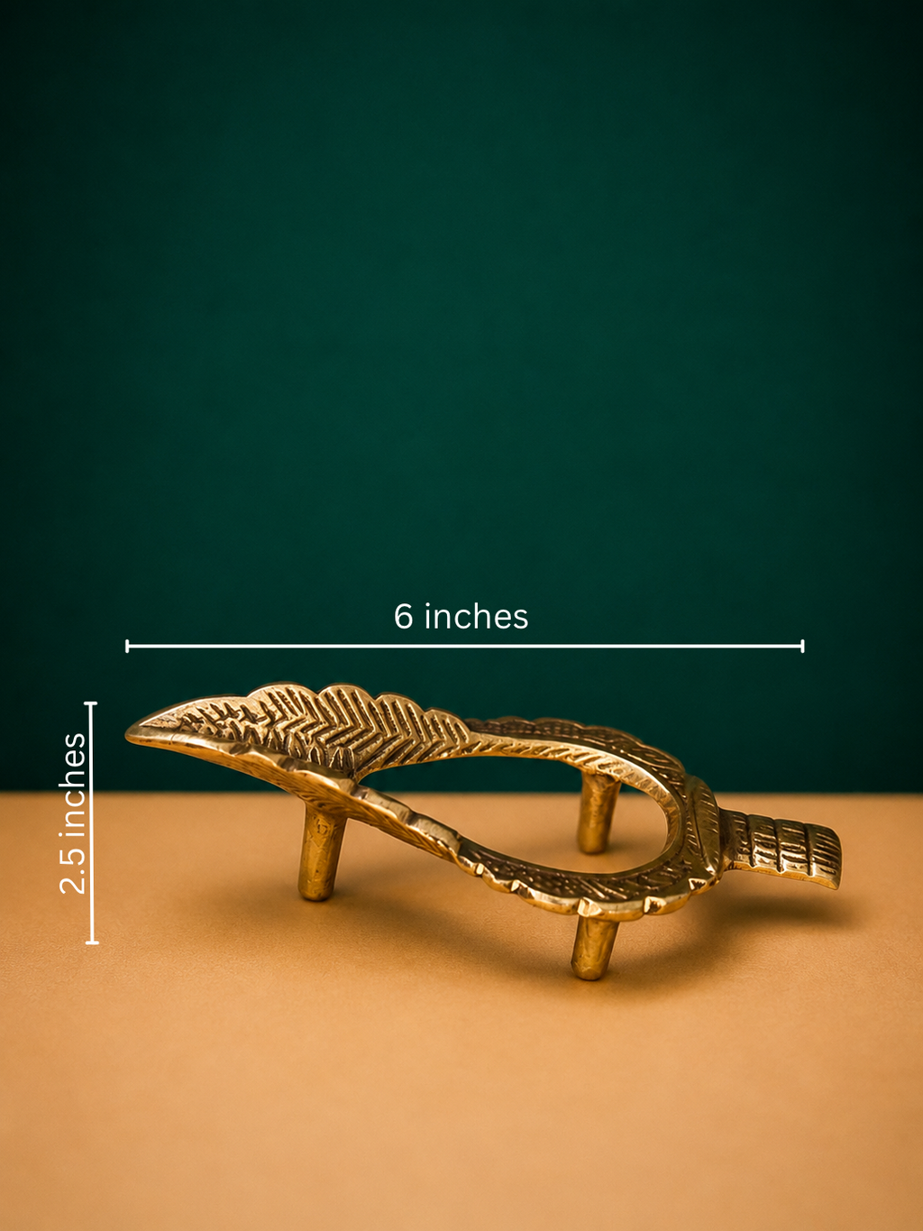 Divine Brass Shankh Asana