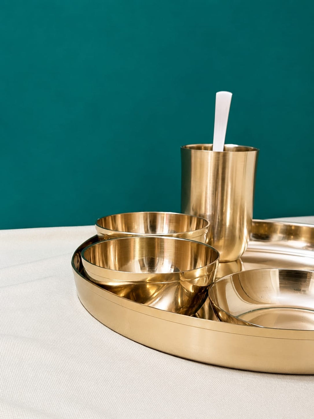 Pure Bronze Traditional Dining Set