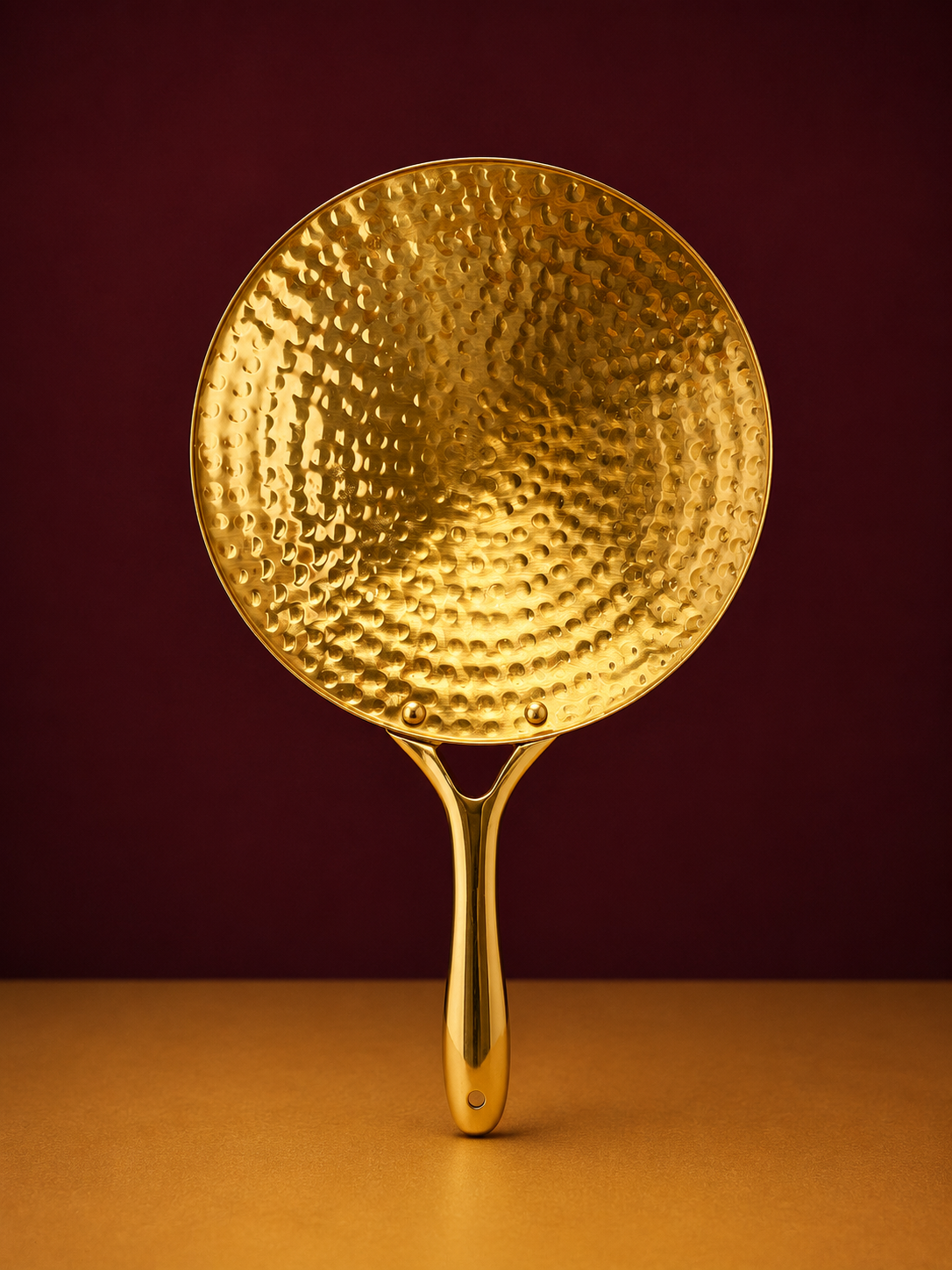 Hammered Pure Brass Roti Tawa