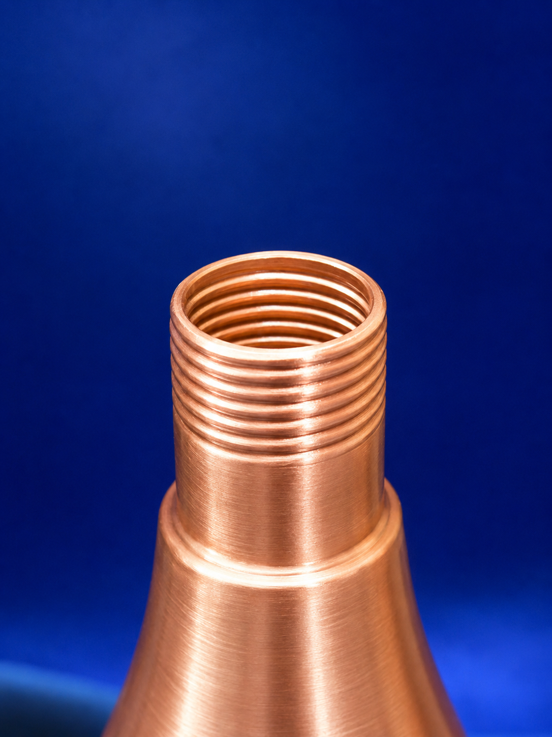 Pure Copper Engraved Water Bottle