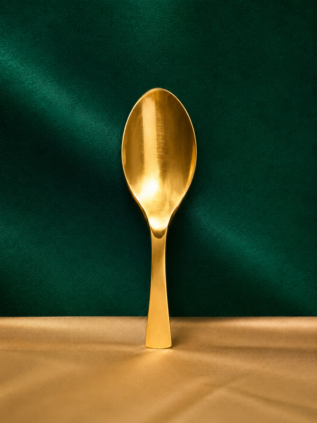 Classic Brass Rice Serving Spoon