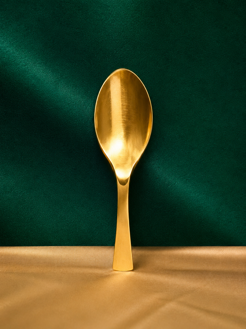 Classic Brass Rice Serving Spoon