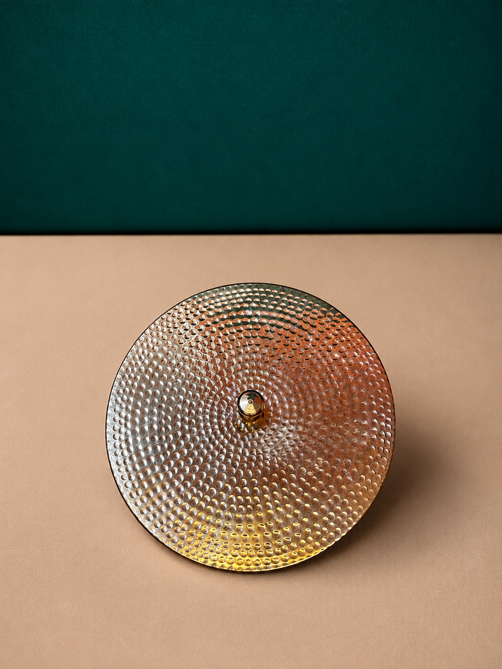 Hammered Brass Spice Casket