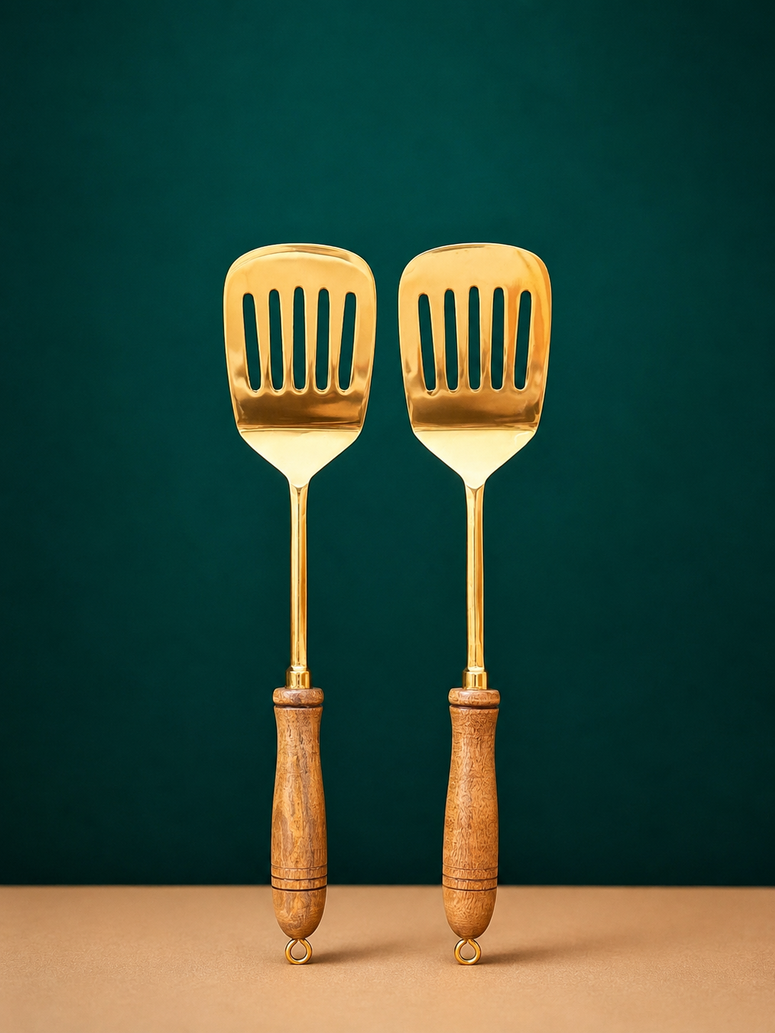Classic Brass Slotted Turner