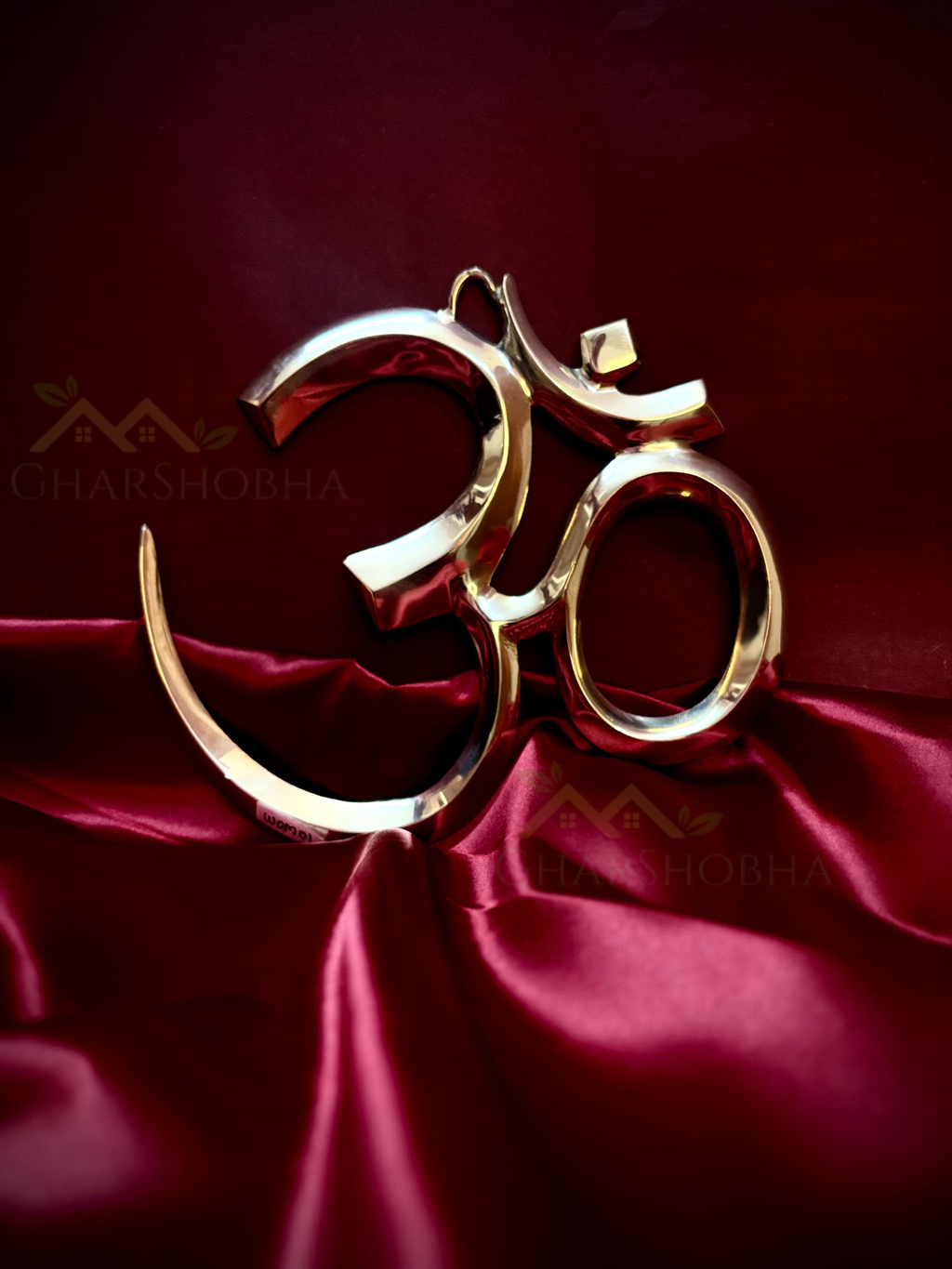 Brass Decorative Wall OM Symbol