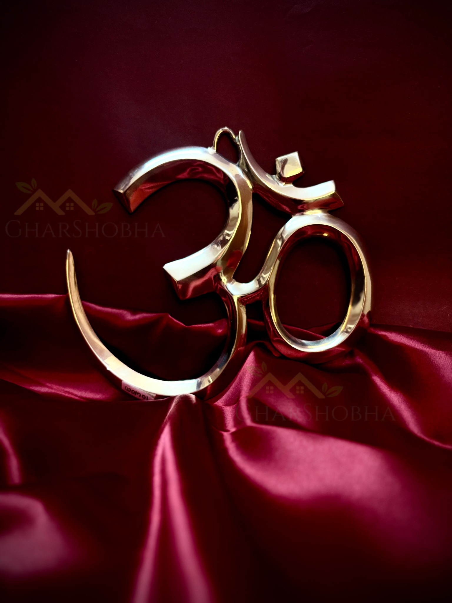 Brass Decorative Wall OM Symbol