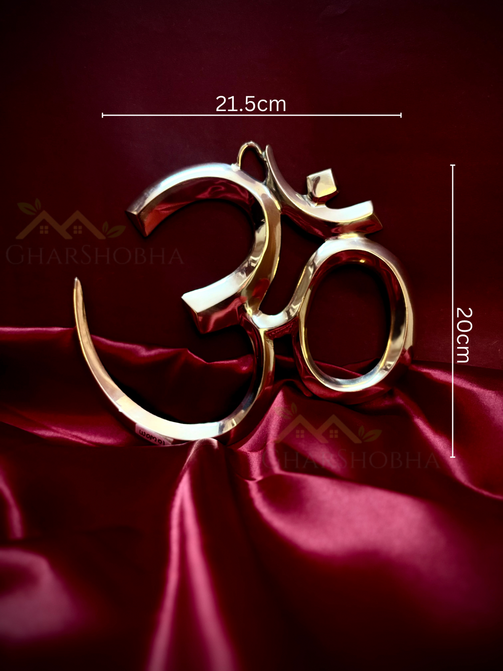 Brass Decorative Wall OM Symbol