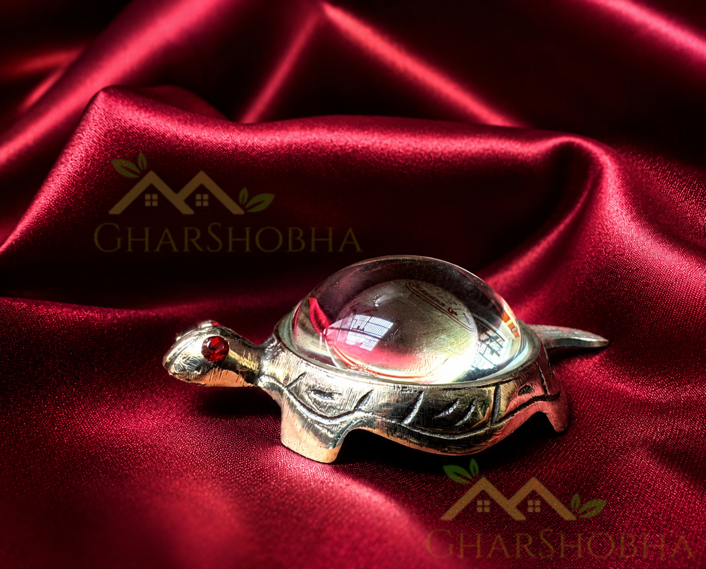 Divine Lakshmi Shree Yantra Vastu Tortoise with Plate