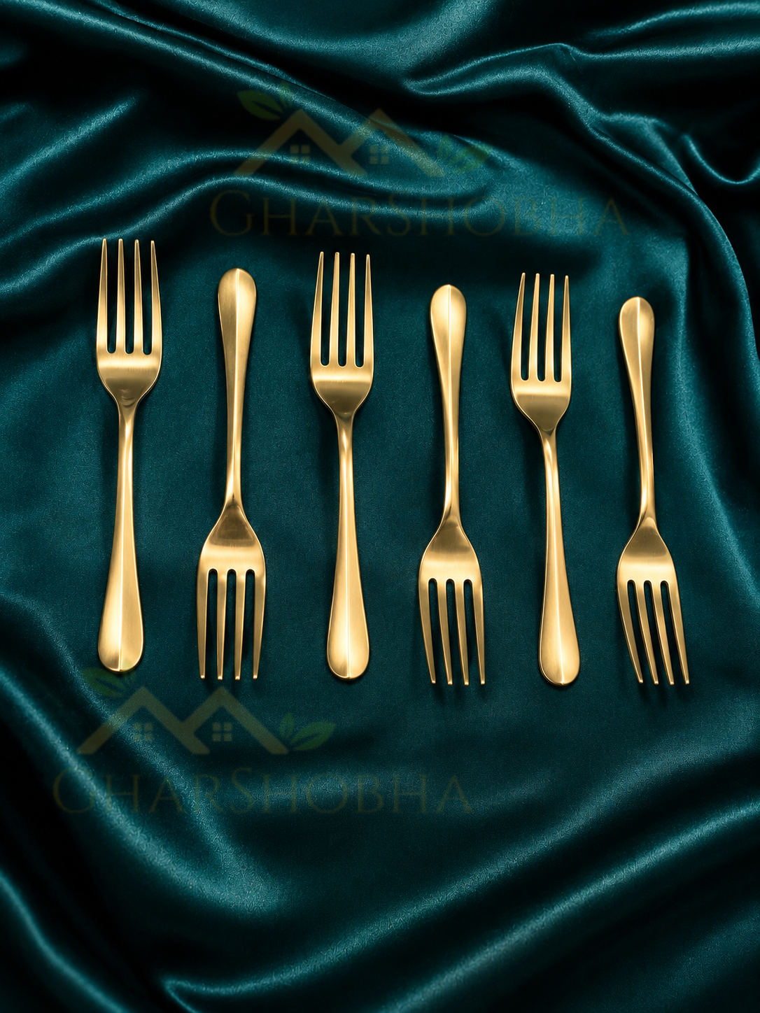 Golden Grace Fork Set