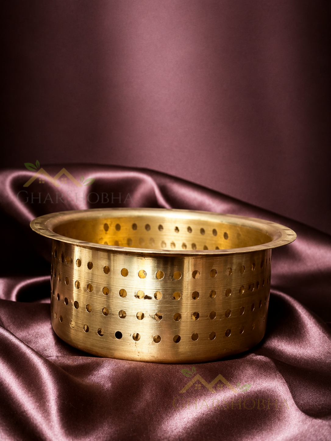 Signature Hammered Brass Patila