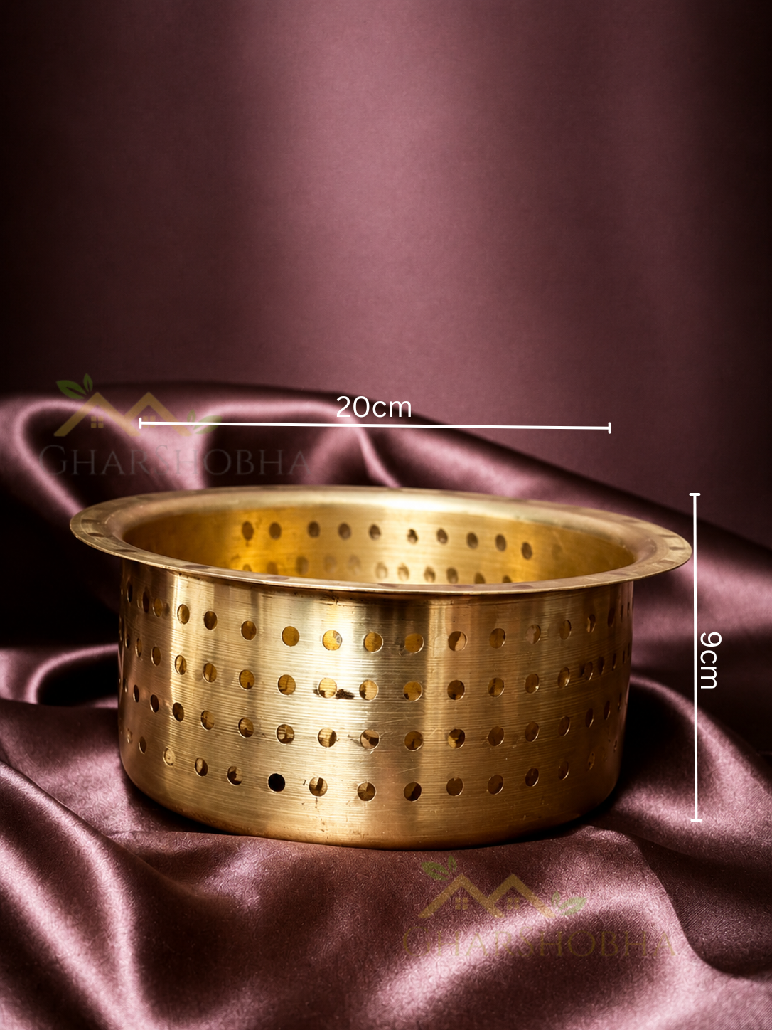 Signature Hammered Brass Patila