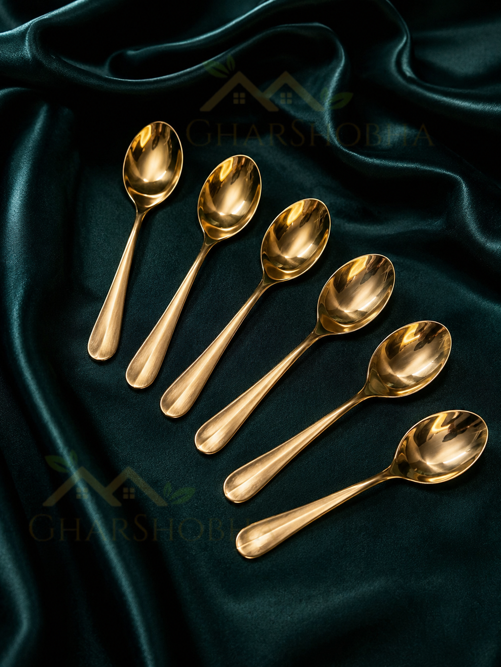 Golden Grace Spoon Set