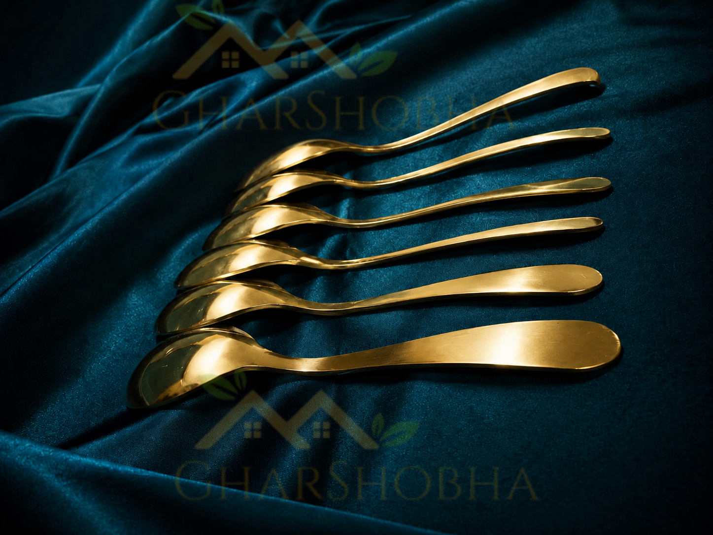 Golden Grace Spoon Set