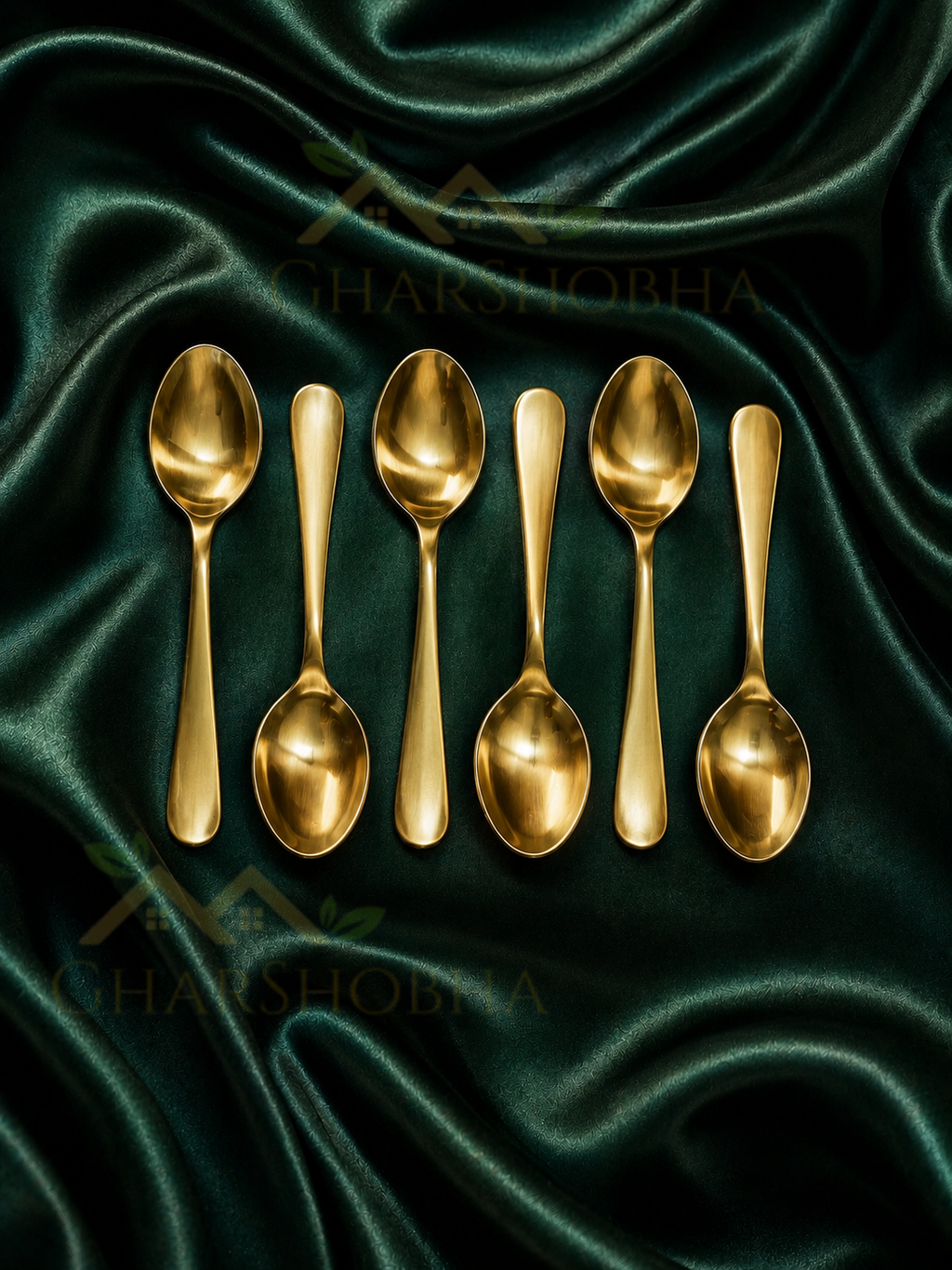 Golden Grace Spoon Set
