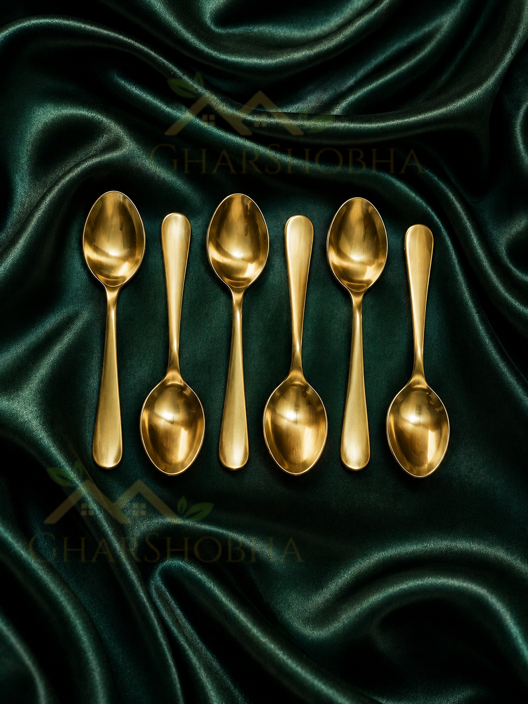 Golden Grace Spoon Set