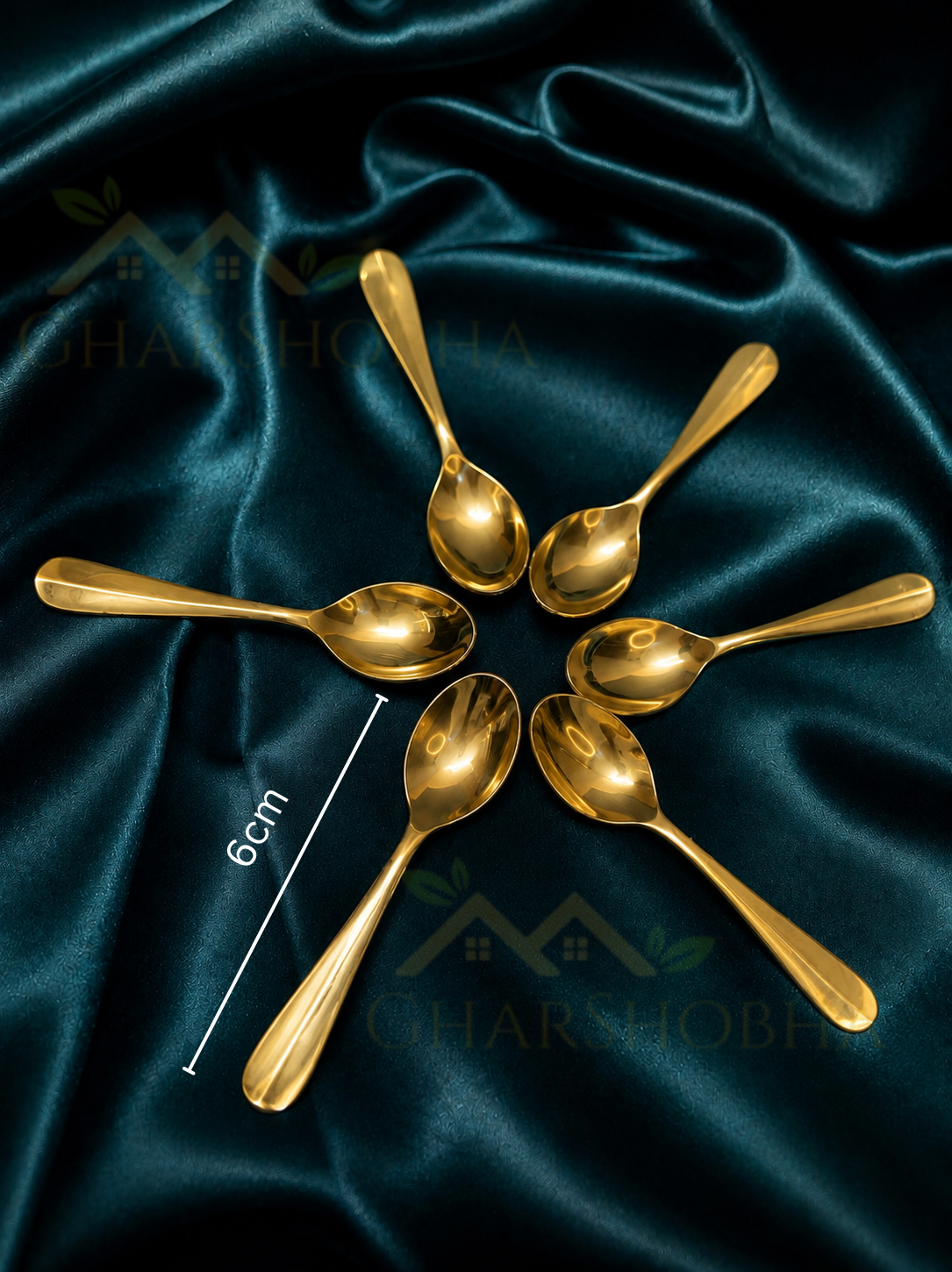 Golden Grace Spoon Set