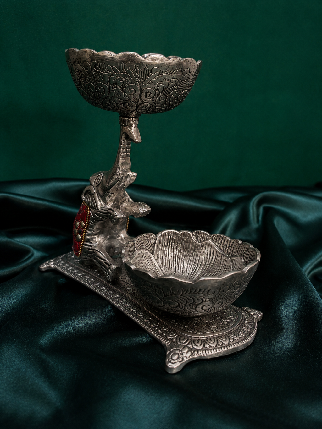Luxury Elephant Nut & Snack Stand