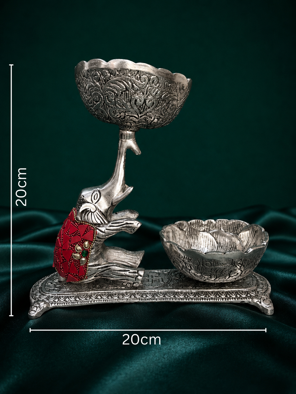 Luxury Elephant Nut & Snack Stand