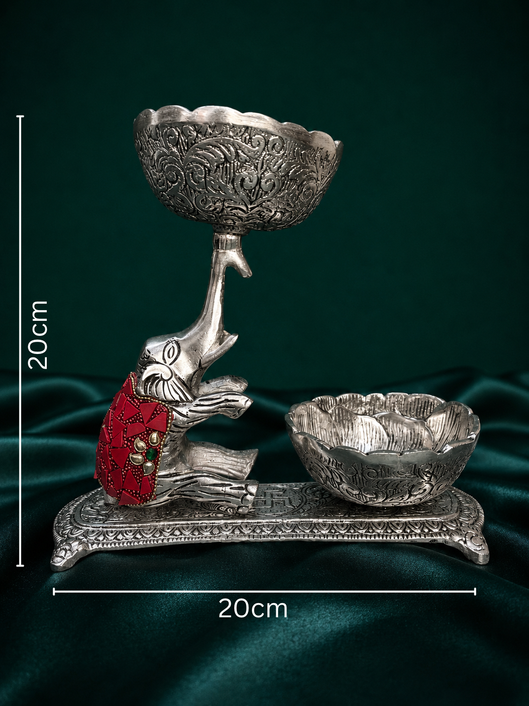 Luxury Elephant Nut & Snack Stand