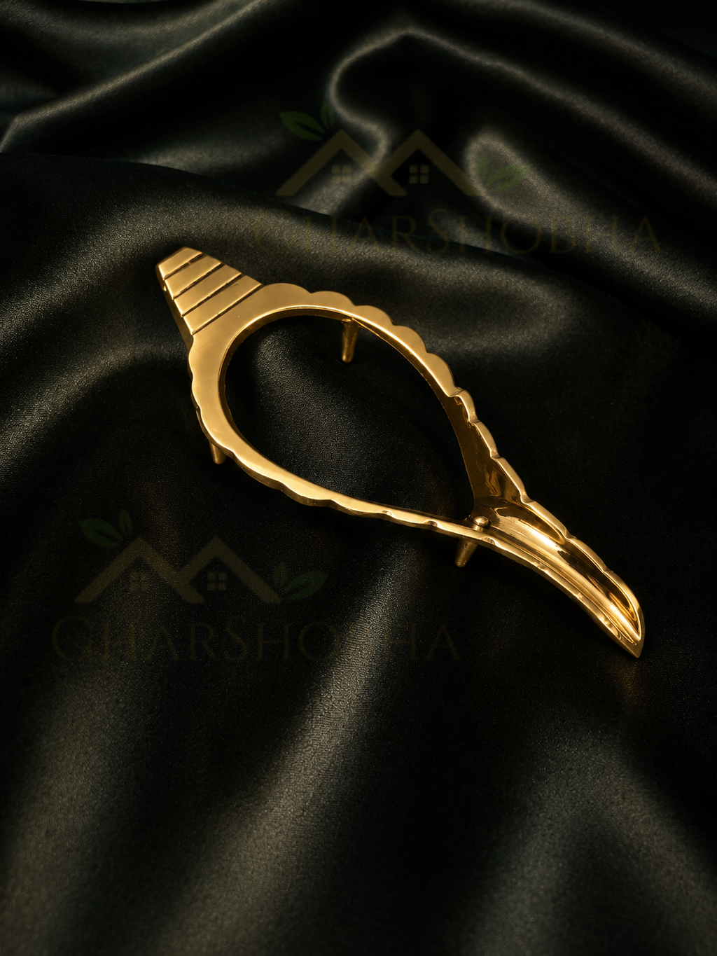 Brass Sacred Shankh Asana