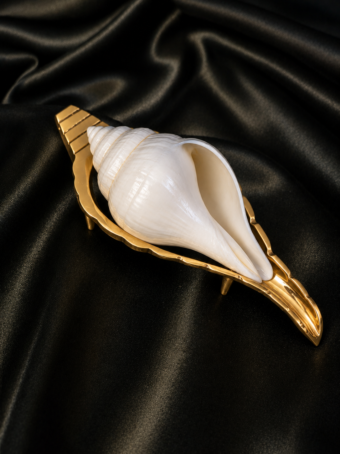 Brass Sacred Shankh Asana