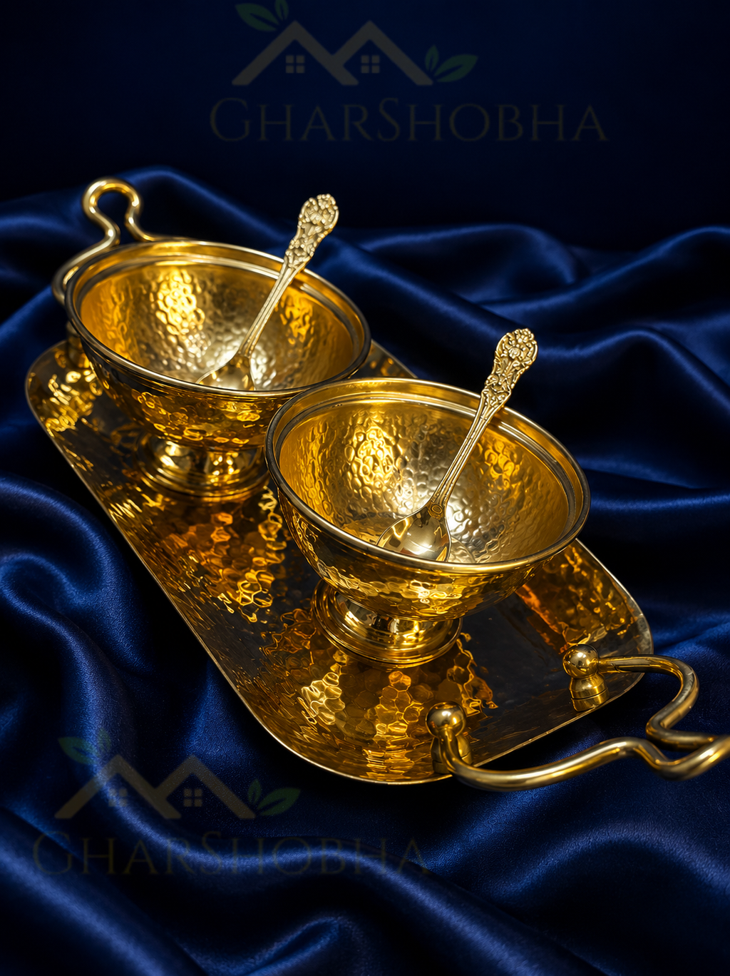 Artisan Hammered Serving Set